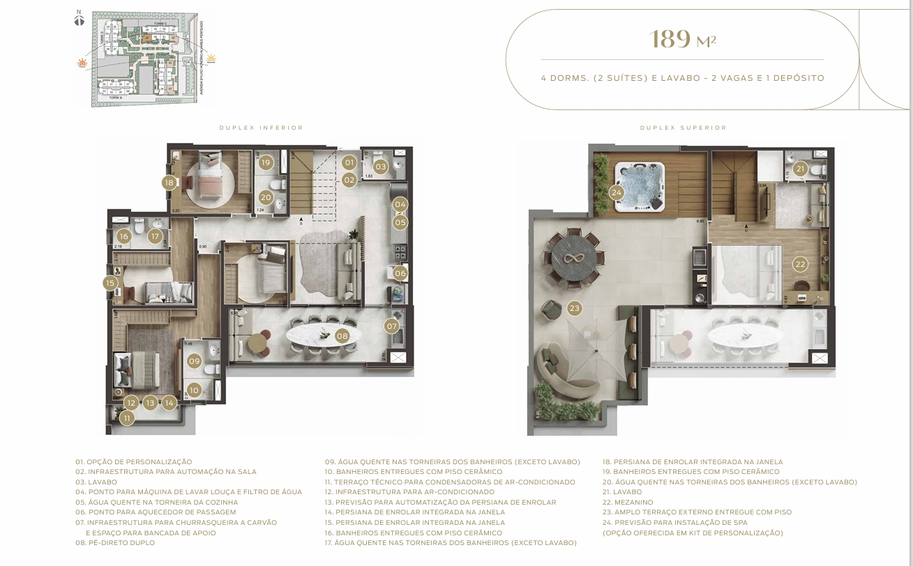 Planta 153m²